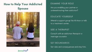 helping an addicted spouse