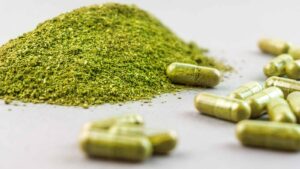 close up of kratom
